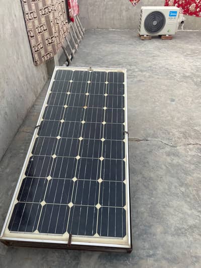 1 solar palte  with stand