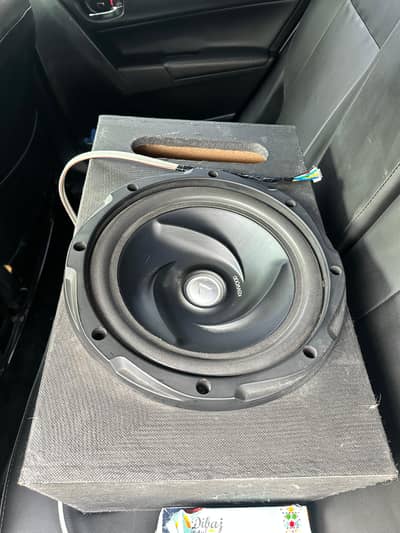 WOOFER + AMP FOR SALE