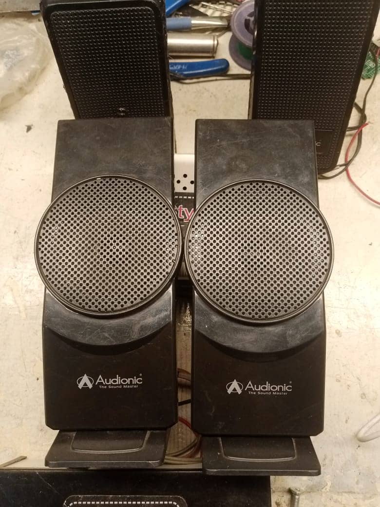 Audionic speaker with Sty-tek amplifier 2