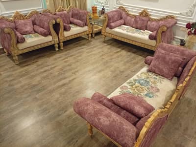 chinotii sofa 7 setr with 3 table