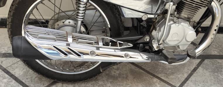 cg 125 special edition 2023 silencer ahl3