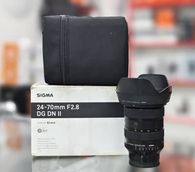 Sigma 24-70 F/2.8 DG DN II Lens for Sony E-mount (HnB digital)