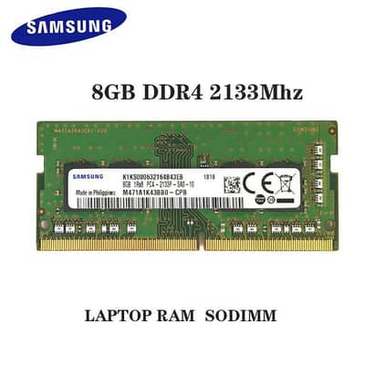 8gb DDR4 Ram 100% orignal branded PC4 Ram for Laptop