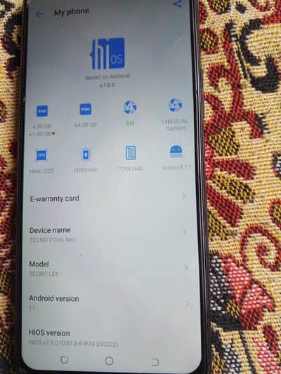 Tecno Pova Neo