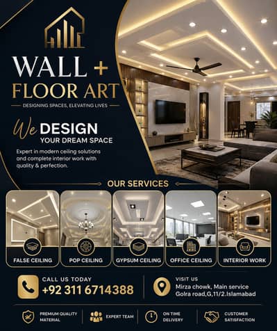 false ceiling/Pop Celling/gypsum Celling/office Celling/interior work