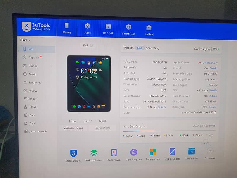 Ipad 9th Generation waterpack 5