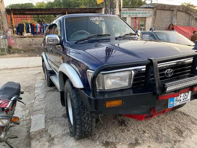 Toyota Surf 93/19 1KZ Automatic Islamabad Number
