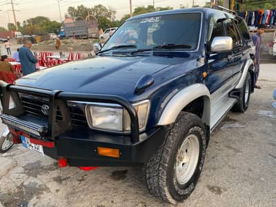 Toyota Surf Jeep 1KZ Automatic Islamabad Number