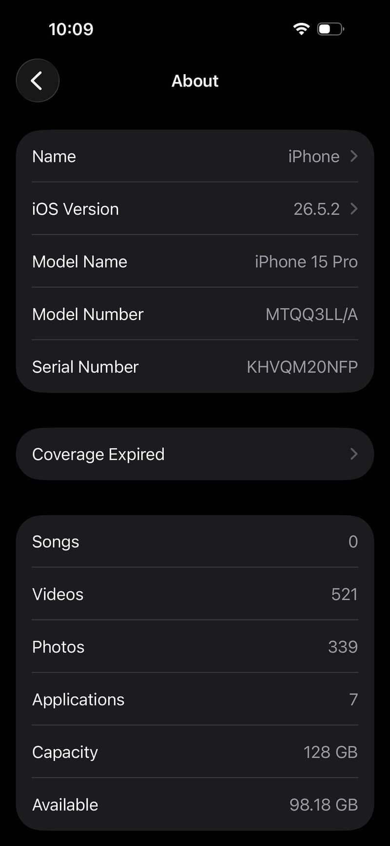 iPhone 15pro 3