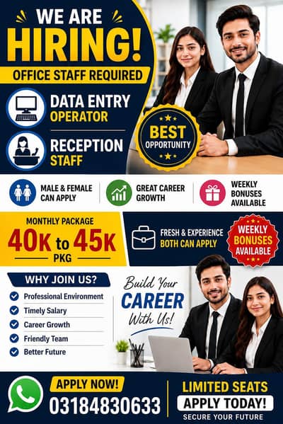Hiring for office work
