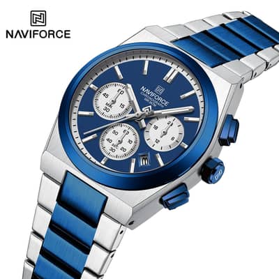 Classic Chronograph Style Watch NF8048 Bond Chrono For Men