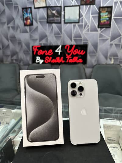 iphone 15promax 256GB Pta Approved Mint condition