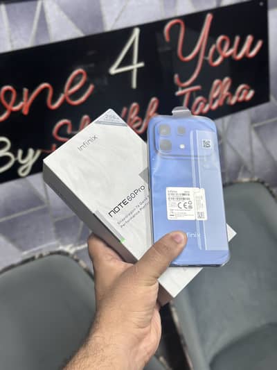 infinix Note 60 Pro 5G 8GB/256GB Pta Approved comp box just box open