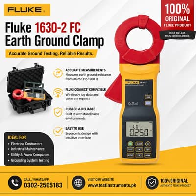 Fluke 1630-2 FC Earth Ground Clamp