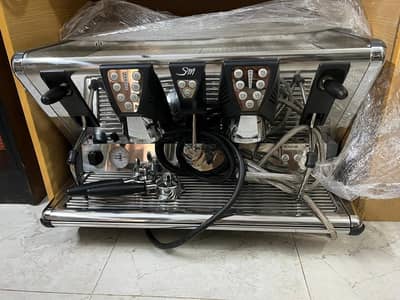 Lan san marco m100 coffee machine with all equipment