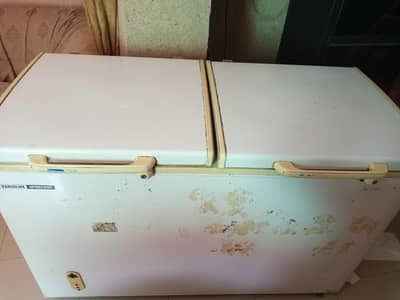 intercool fridge and freezer large size