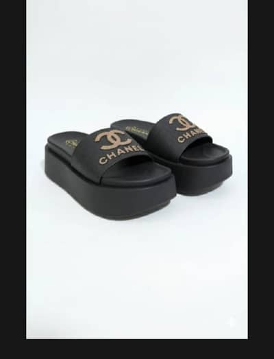 cc logo sandals for women