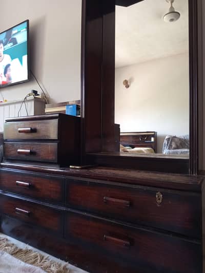 sheesham wooden bed