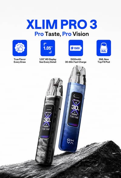 Xlim Pro Pod | Oxva Xlim Go | Vape | Pod | Flavours | Pod Flavours