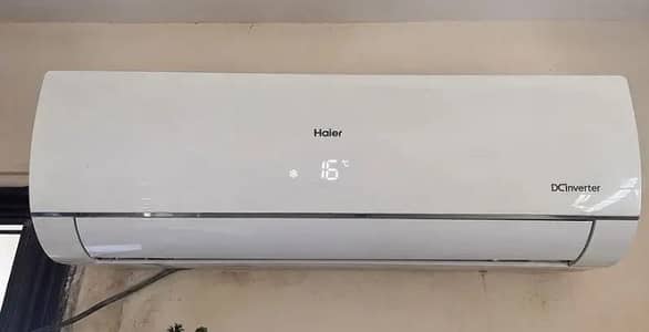 Haier 1.5 ton DC inverter heat and cool totally genuine