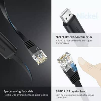 Ugreen USB-A TO RJ45 Console cable
