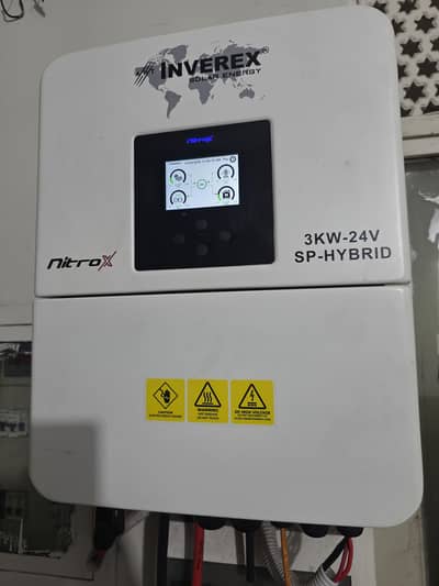 Inverex 3KW hybrid Inverter 24V 2024 Model For Sale 10by 10