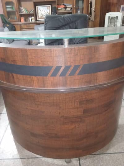 Brand new reception desk