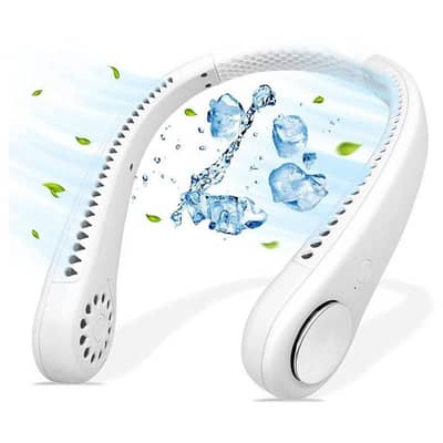 Portable neck fan 360 Degree free Adjustment.