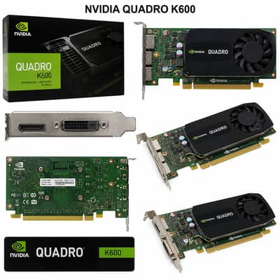 NVIDIA Quadro K600 1GB DDR3 Graphics Card & Gamind card.