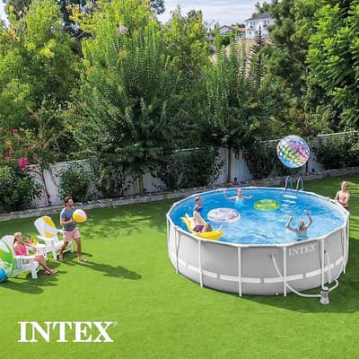 Intex swimming pool