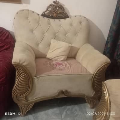 3 seater + 1 seater + 1 seater sofa set