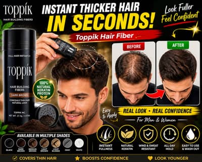 Best Hair Fiber for Thinning Hair | Instant Fuller Hair in Seconds (2