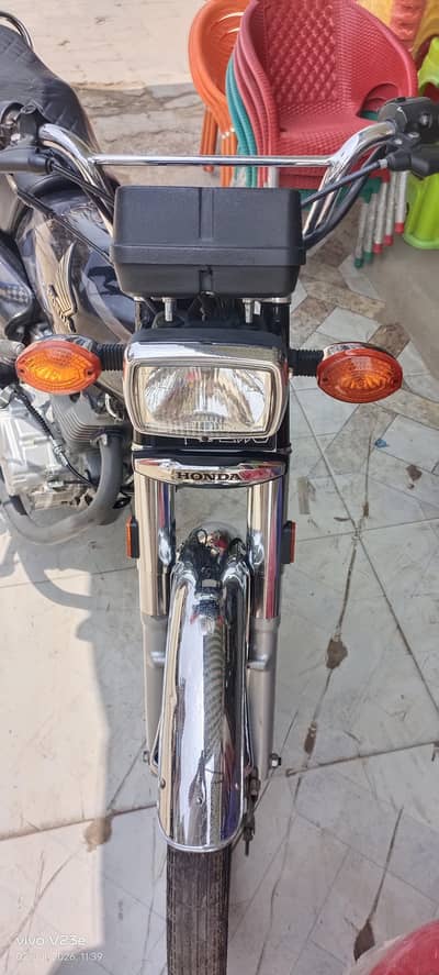 Honda 125 no accident