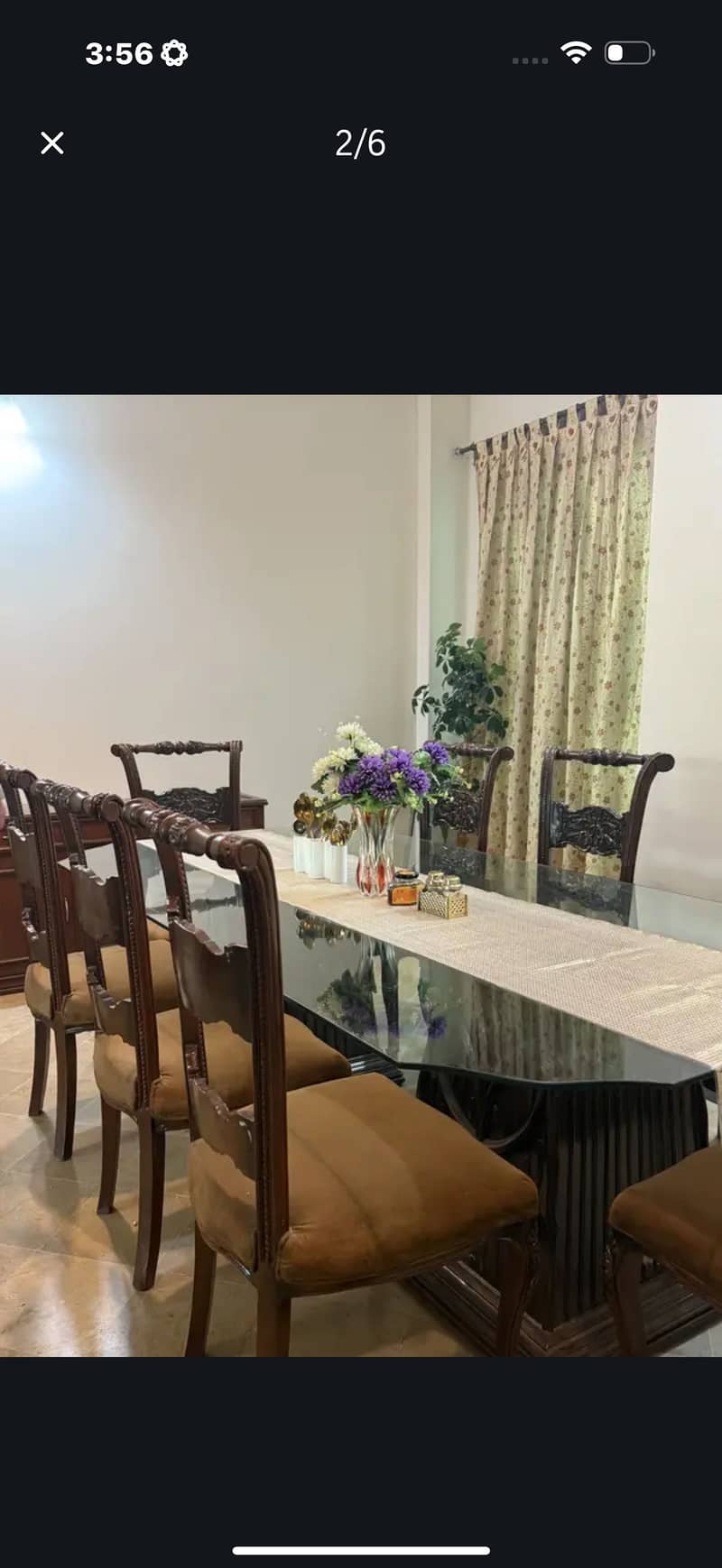 Woden Dining table 6