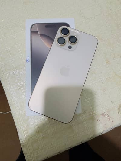 iPhone 16 Pro Max 256GB Non PTA Factory Unlock (UK Model)