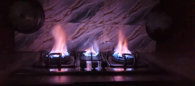 Nasgas 3burner chulla چولہا، گیس چولہا