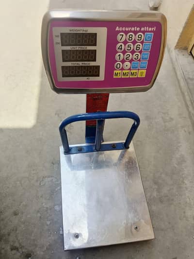 60KG Digital Weight Scale - Like New