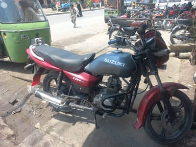 United 100 Sports Model Converted to Suzuki GD 110