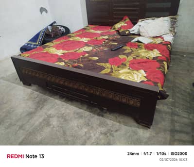 double size bed for sale without mattress