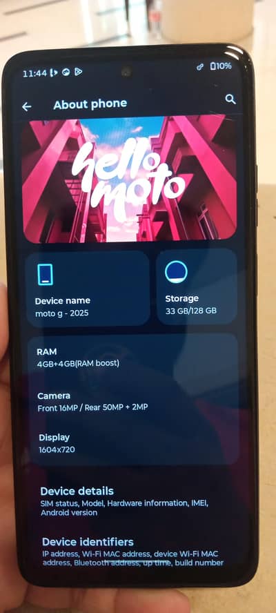 Motorola Moto G 5G. .