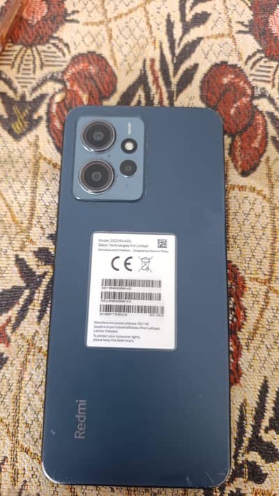Xiaomi Redmi Note 12 conditon brand new 10by10 with 03456008575 watsap