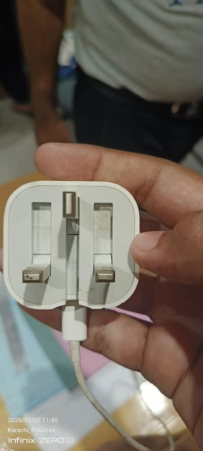 Original Iphone charger with original cable 20W Just like new