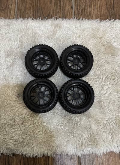 NEEB RC Tyre 1/10 , 1/12 Scale 12mm Hex Size tyre