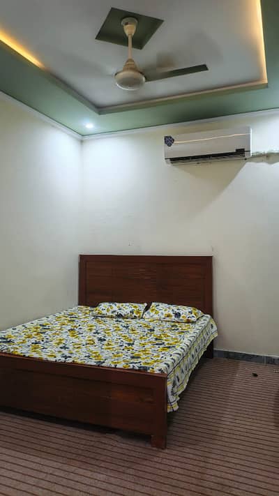 5Marla first flour fully furnished available for rent Ghauri town pahse 7