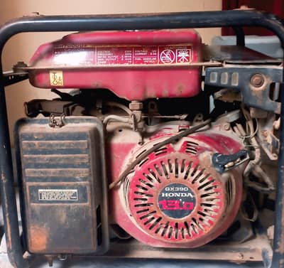 Original Japanese ELEMAX SH7000DX Generator with Honda GX390 Engine