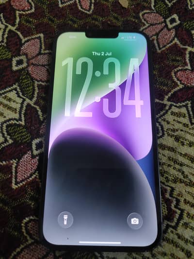 iphone 14 plus 128gb factory unlock. excellent conditions. sim working