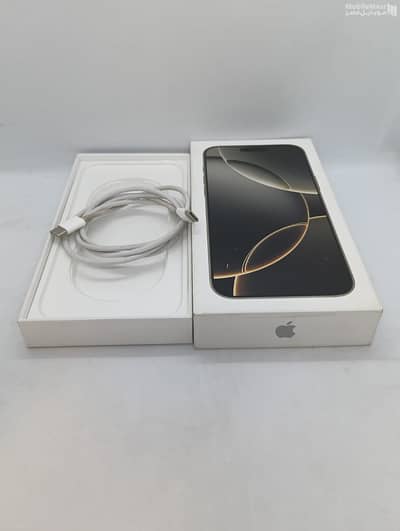 iPhone 16 pro max with box