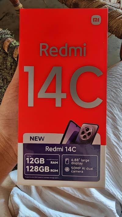 Xiaomi Redmi 14C 12 128gb official approved