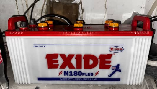 Exide Ups battery N180 plus excellent condition
