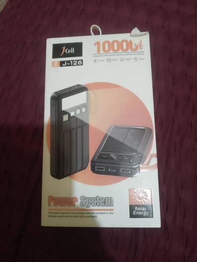 JCell sollar  Power Bank